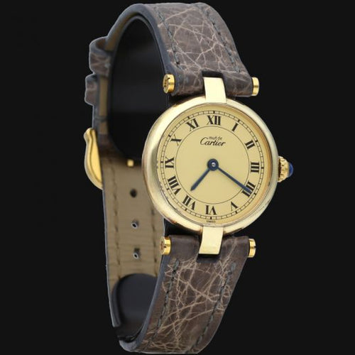 Montre Cartier Must de Cartier Vermeil - Montre femme quartz 58 Facettes MT41231