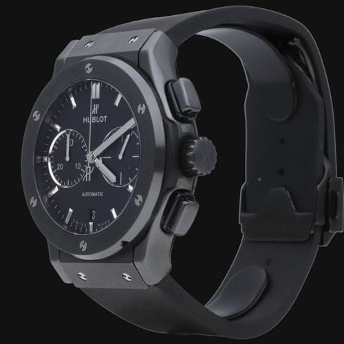 Montre Hublot Classic Fusion - Montre Chronographe automatique homme en céramique 58 Facettes MT43895