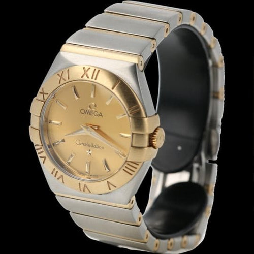 Montre Omega Constellation - Montre femme 27 mm en or jaune et acier 58 Facettes MT43990