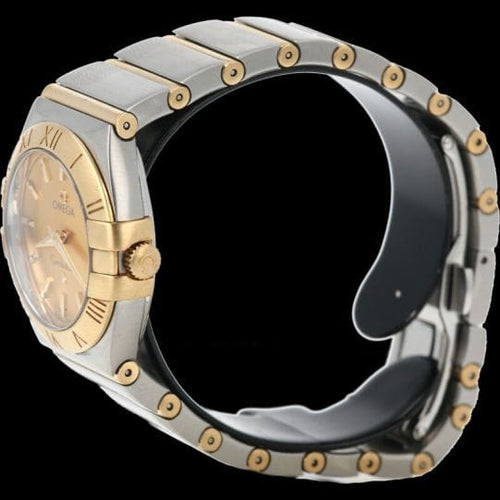 Montre Omega Constellation - Montre femme 27 mm en or jaune et acier 58 Facettes MT43990