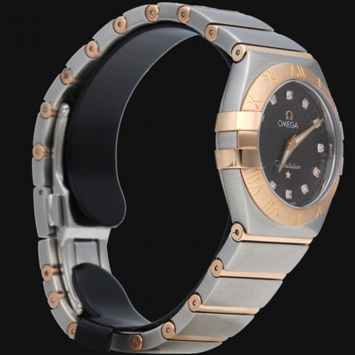Montre Omega Constellation - Montre femme 27 mm en or jaune et acier 58 Facettes MT43995