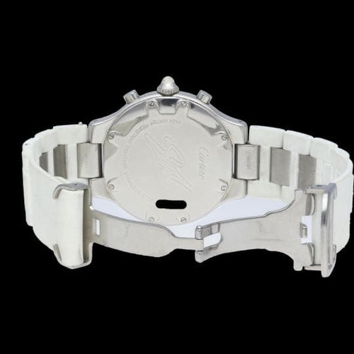 Montre Cartier Must 21 Chronoscaph - Montre quartz homme en acier 58 Facettes MT44232