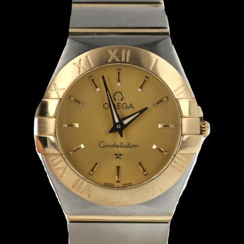 Montre Omega Constellation - Montre femme 24 mm en or jaune et acier 58 Facettes MT42912