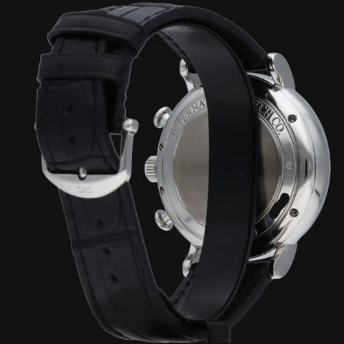Montre IWC Portofino - Montre chronographe automatique homme en acier 58 Facettes MT43611
