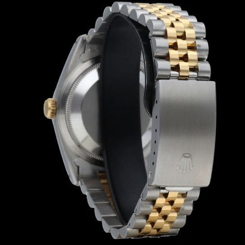 Montre Rolex Datejust 36 - Montre automatique en or jaune et acier 58 Facettes MT44127
