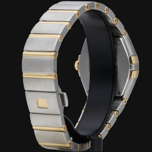 Montre Omega Constellation - Montre femme 27 mm en or jaune et acier 58 Facettes MT43993
