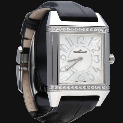 Montre Jaeger-LeCoultre Reverso Squadra Lady - Montre quartz femme en acier 58 Facettes MT44221
