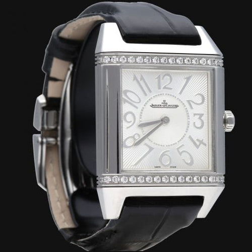 Montre Jaeger-LeCoultre Reverso Squadra Lady - Montre quartz femme en acier 58 Facettes MT44221