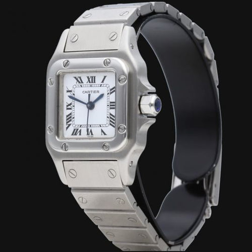 Montre Cartier Santos - Montre automatique en acier 58 Facettes MT44283