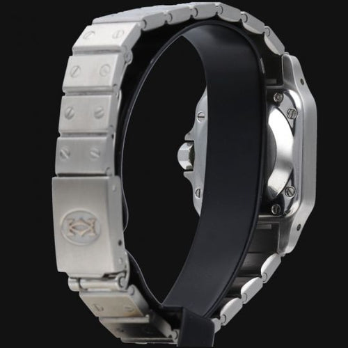 Montre Cartier Santos - Montre automatique en acier 58 Facettes MT44283