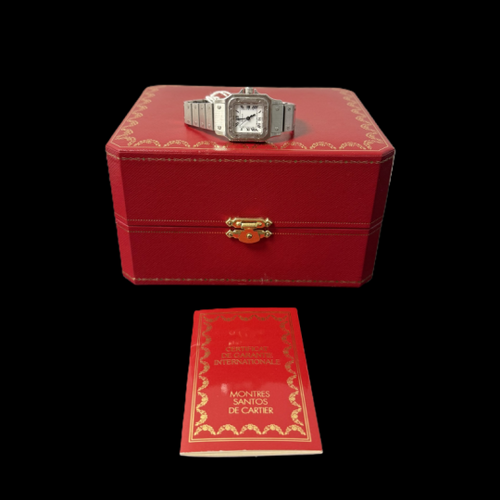 Montre Cartier Santos - Montre automatique en acier 58 Facettes MT44283