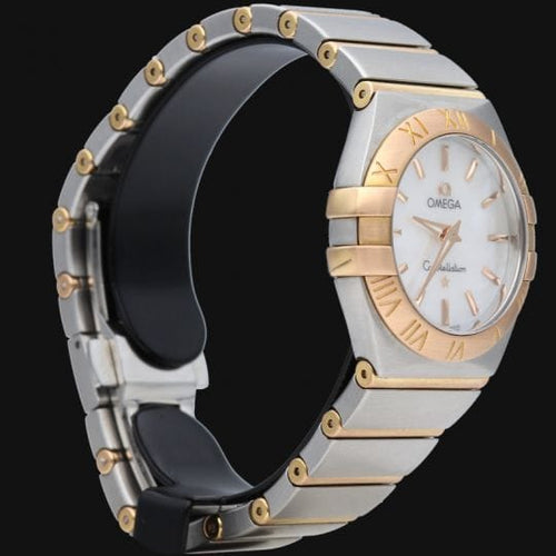 Montre Omega Constellation - Montre femme 27 mm en or jaune et acier 58 Facettes MT43991