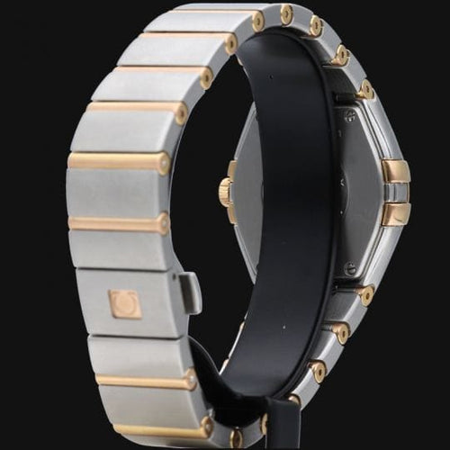 Montre Omega Constellation - Montre femme 27 mm en or jaune et acier 58 Facettes MT43991