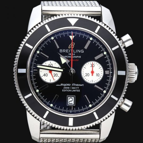 Montre Breitling Superocean Heritage - Montre chronographe 46 mm édition limitée 58 Facettes MT43916