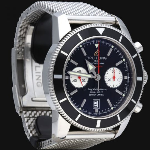 Montre Breitling Superocean Heritage - Montre chronographe 46 mm édition limitée 58 Facettes MT43916