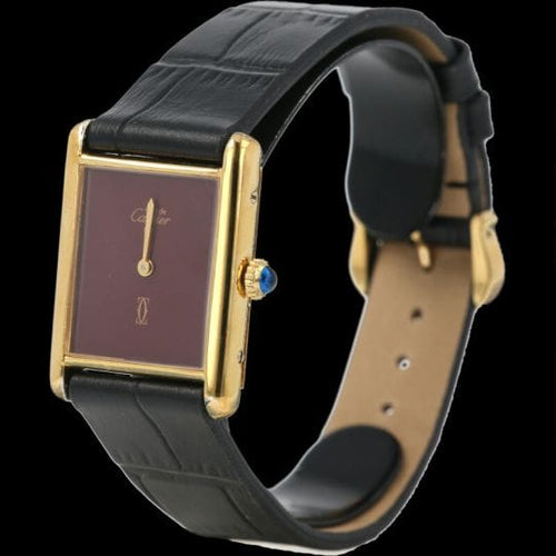 Montre Cartier Tank - Montre vermeil à mouvement manuel 58 Facettes MT43312