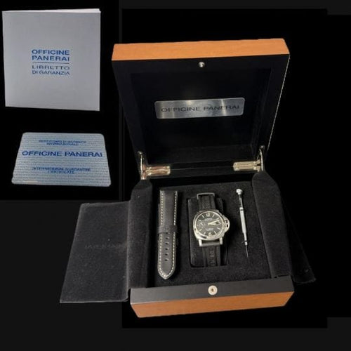 Montre Panerai Luminor Marina - Montre automatique homme en acier 40 mm 58 Facettes MT43980