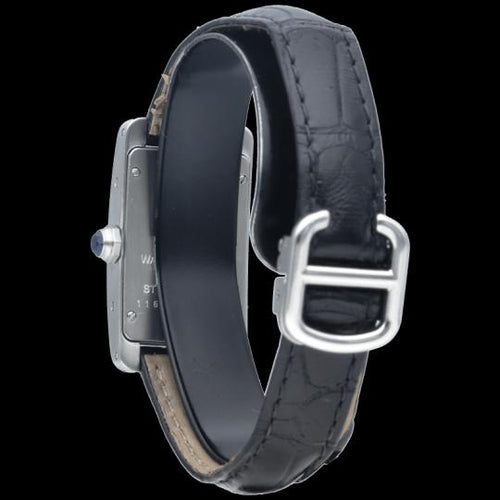 Montre Cartier Tank Américaine PM - Montre femme en acier 58 Facettes MT44134