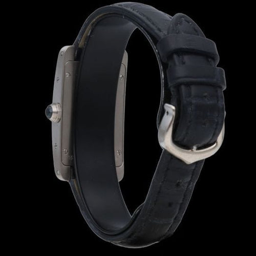 Montre Cartier Tank Américaine - Montre femme en or blanc quartz 58 Facettes MT44190
