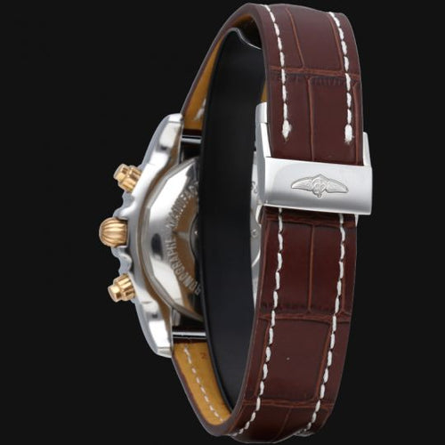 Montre Breitling Chronomat 44 B01 - Montre chronographe en or rose et acier 58 Facettes MT43474