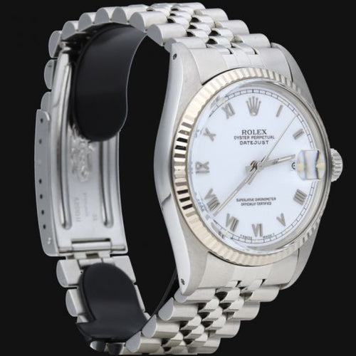 Montre Rolex Datejust - Montre 36 mm en acier 58 Facettes MT43448