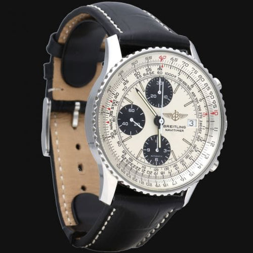 Montre Breitling Old Navitimer - Montre homme automatique en acier 41 mm 58 Facettes MT43468