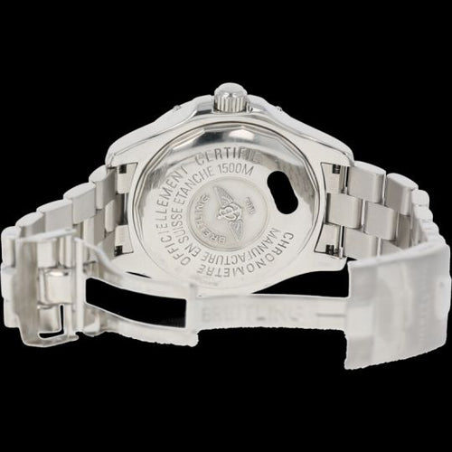 Montre Breitling Superocean - Montre automatique chronomètre 5000 ft acier 42 mm 58 Facettes MT43445