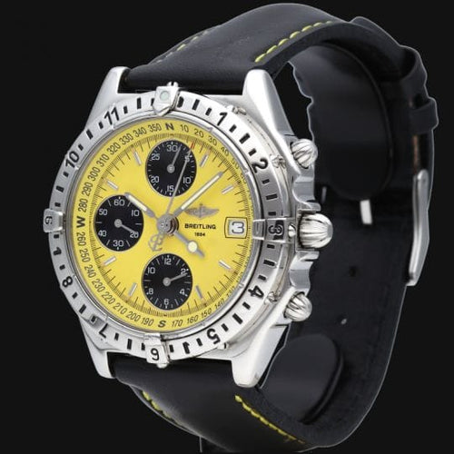 Montre Breitling Chronomat GMT - Montre homme automatique en acier 39 mm 58 Facettes MT43443