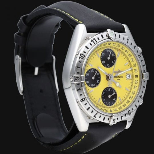 Montre Breitling Chronomat GMT - Montre homme automatique en acier 39 mm 58 Facettes MT43443