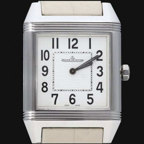 Montre Jaeger-LeCoultre Reverso Squadra - Montre en acier 58 Facettes MT44189