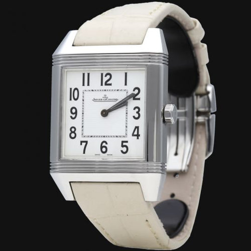 Montre Jaeger-LeCoultre Reverso Squadra - Montre en acier 58 Facettes MT44189