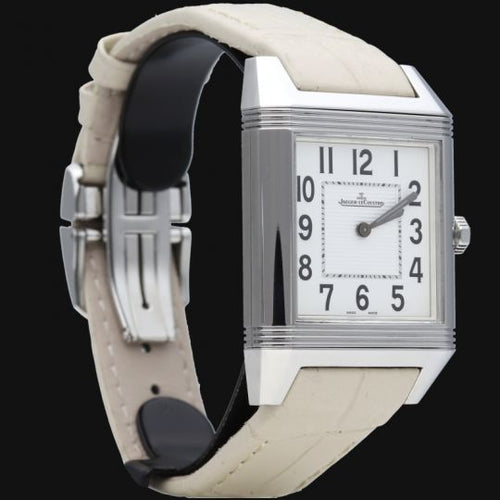 Montre Jaeger-LeCoultre Reverso Squadra - Montre en acier 58 Facettes MT44189