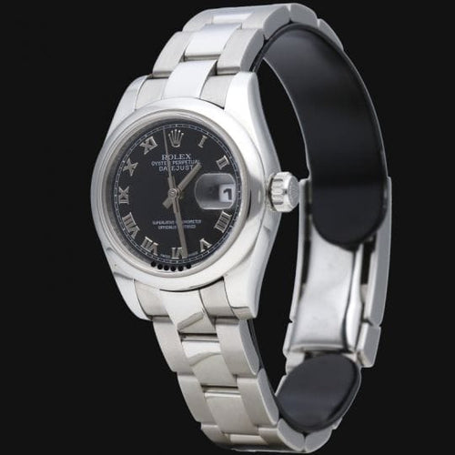 Montre Rolex Lady-Datejust 26 - Montre Oyster Perpetual en acier 58 Facettes MT44131