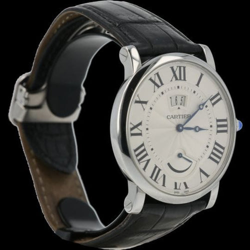 Montre Cartier Rotonde de Cartier - Montre homme 40 mm en acier 58 Facettes MT44135