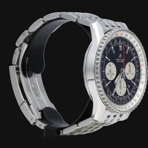 Montre Breitling Navitimer B01 - Montre chronographe 43 mm en acier 58 Facettes MT43430