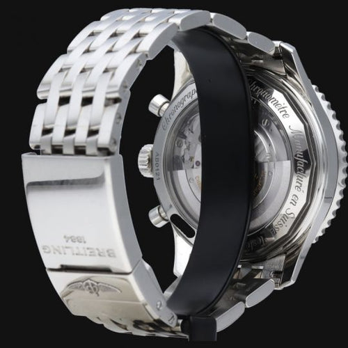 Montre Breitling Navitimer B01 - Montre chronographe 43 mm en acier 58 Facettes MT43430