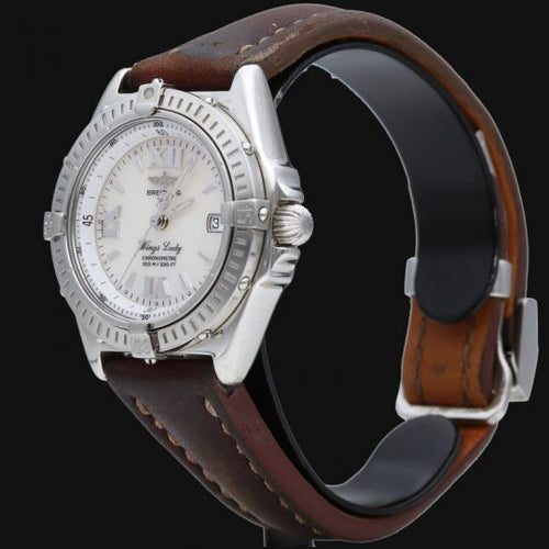 Montre Breitling Wings Lady - Montre femme en acier 31 mm 58 Facettes MT44333