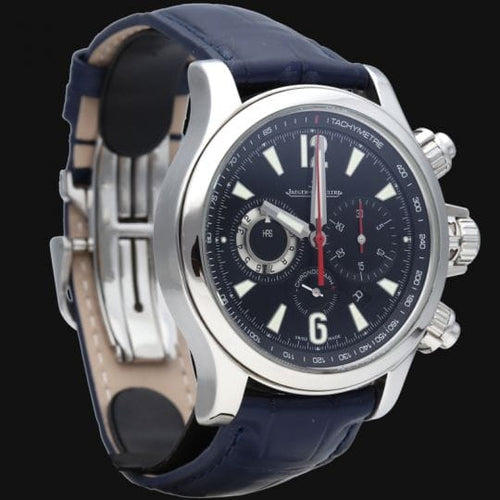 Montre Jaeger-LeCoultre Master Compressor - Montre chronographe automatique homme 41 mm 58 Facettes MT44174