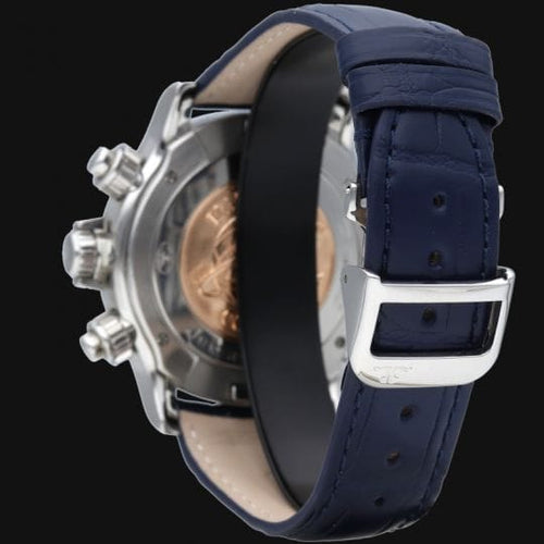Montre Jaeger-LeCoultre Master Compressor - Montre chronographe automatique homme 41 mm 58 Facettes MT44174