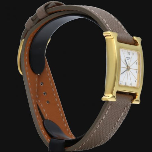 Montre Hermès Heure H - Montre femme quartz 25 mm 58 Facettes MT42922