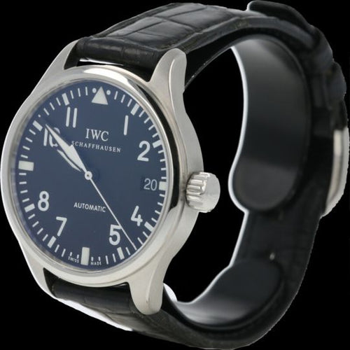 Montre IWC Pilot - Montre automatique mid-size en acier 34 mm 58 Facettes MT43603