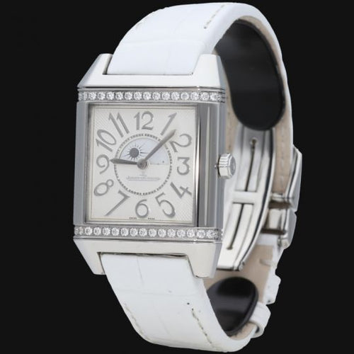 Montre Jaeger-LeCoultre Reverso Duetto - Montre femme en acier 58 Facettes MT44228