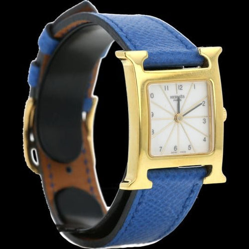 Montre Hermès Heure H - Montre femme quartz 21 mm 58 Facettes MT43549