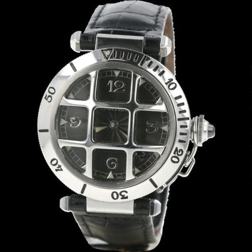 Montre Cartier Pasha - Montre automatique 38 mm en acier 58 Facettes MT44199