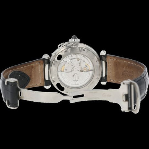 Montre Cartier Pasha - Montre automatique 38 mm en acier 58 Facettes MT44199