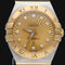 Montre Omega Constellation - Montre 27 mm en or jaune et acier avec diamants 58 Facettes MT43925
