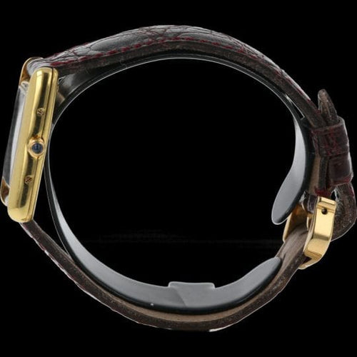 Montre Cartier Tank Vermeil - Montre femme à mouvement manuel 58 Facettes MT42291