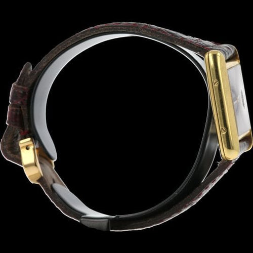 Montre Cartier Tank Vermeil - Montre femme à mouvement manuel 58 Facettes MT42291