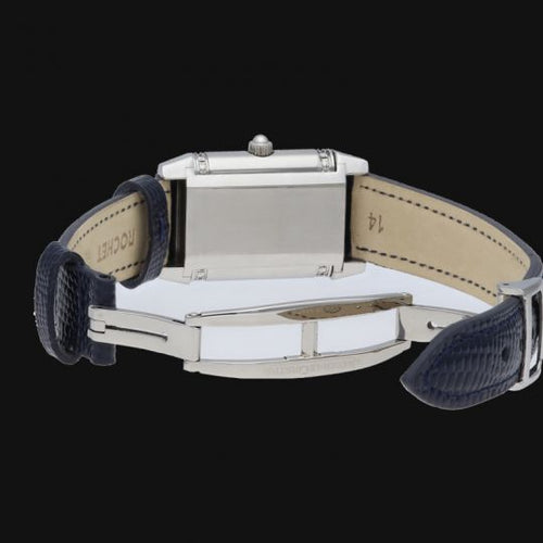 Montre Jaeger-LeCoultre Reverso Classique Lady - Montre femme en acier et diamants 58 Facettes MT42857
