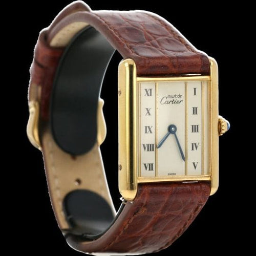 Montre Cartier Must - Montre femme en vermeil, quartz 58 Facettes MT43316